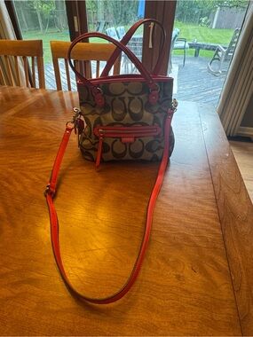 Authentic Coach Signature Satchel/Crossbody- style F24064